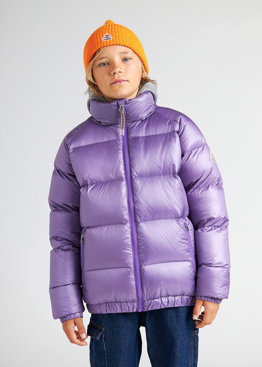 Pyrenex Vintage Mythic Purple Heart Kids Down Jacket