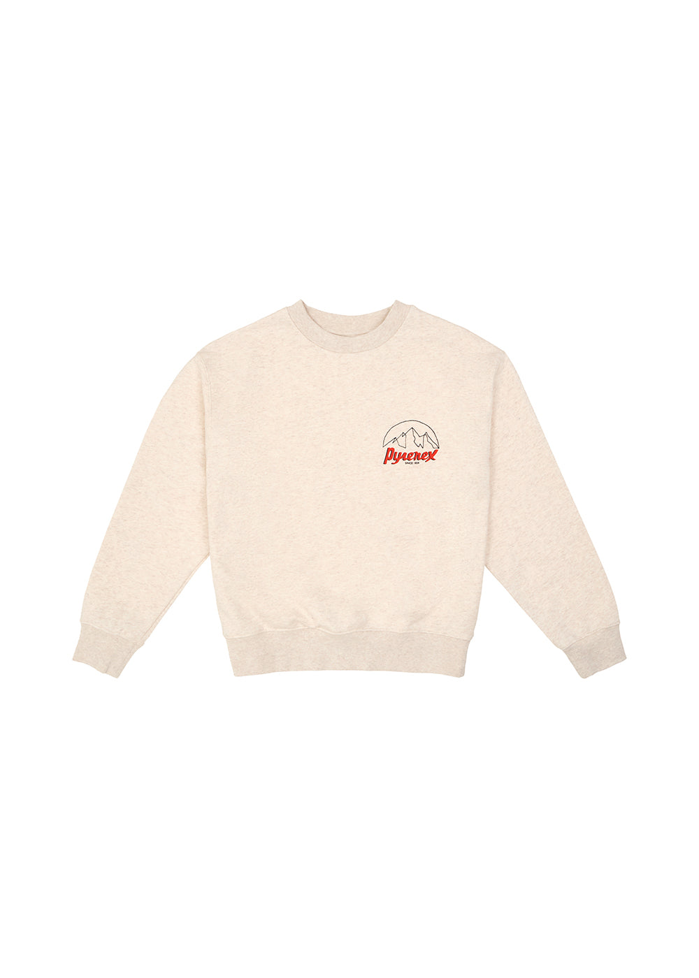 pullover unisexe cliff crème