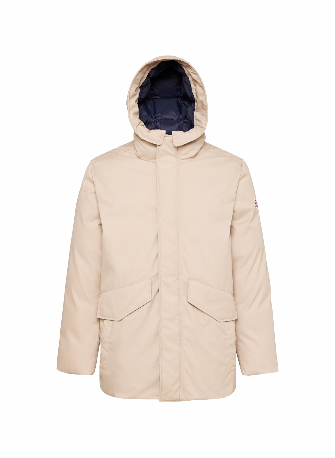 Parka matelassée à capuche homme Pyrenex Fingal beige clair