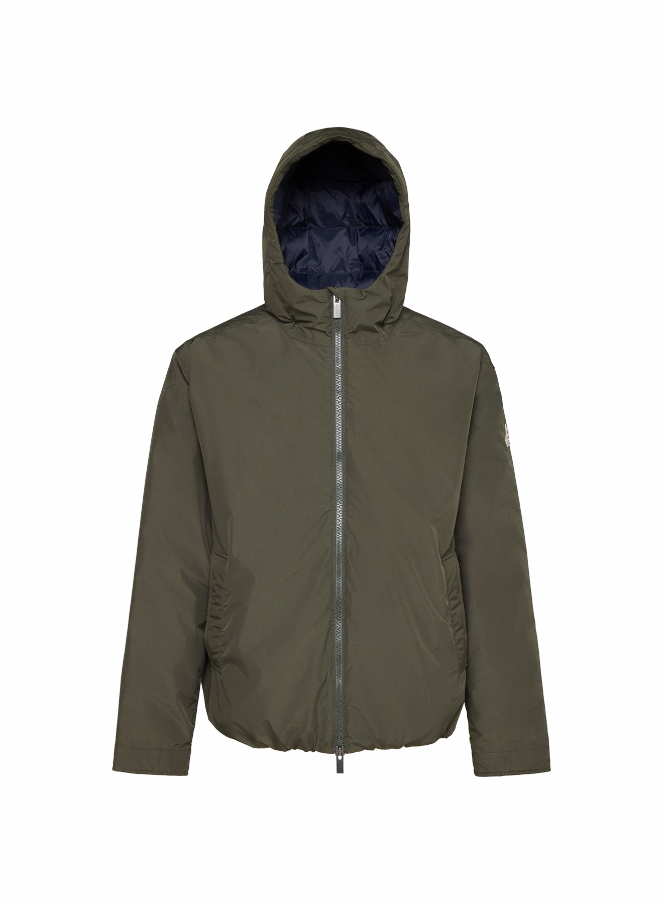 Parka matelassée imperméable pour homme Pyrenex Puigmal kaki foncé