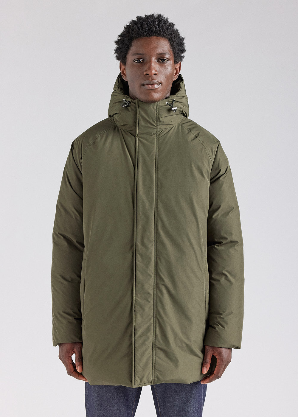 Parka a capuche homme sale