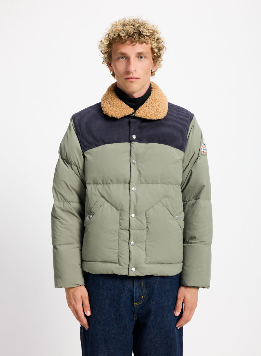 Fiery Natural Down Bomber Jacket Pyrenex EN - Main Image