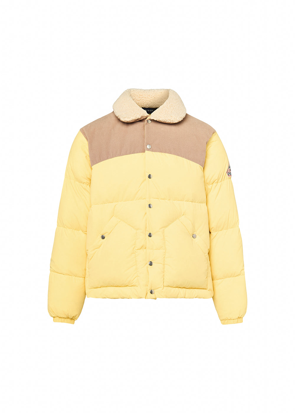 Doudoune hiver Pyrenex Fiery jaune unisexe