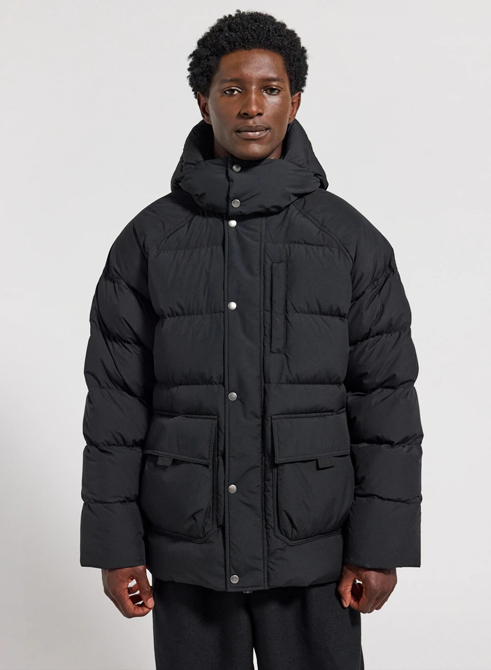 Voyager Men's Winter Hooded Down Jacket | Pyrenex EN