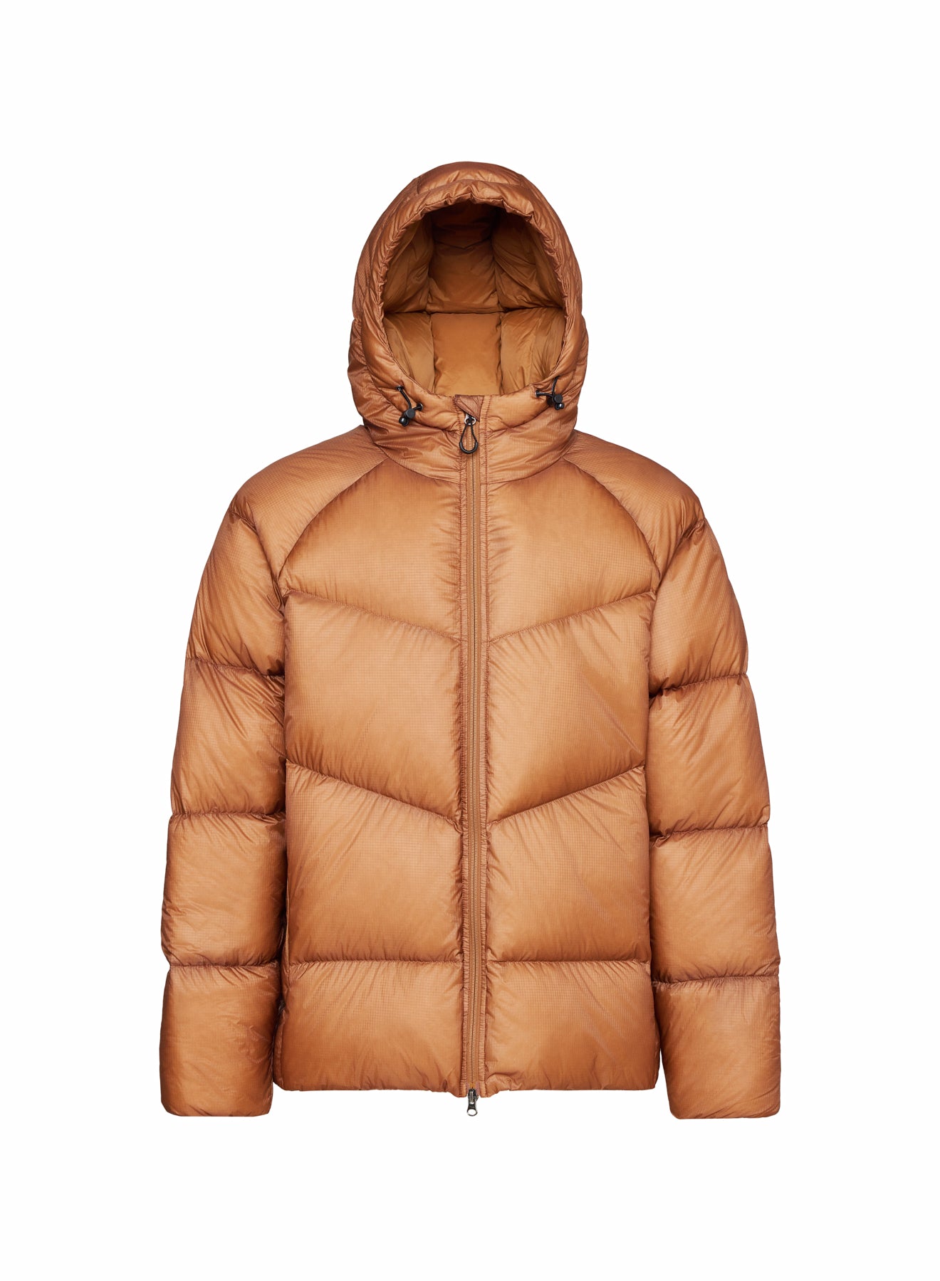 Doudoune hiver à capuche pour homme Pyrenex Helium marron clair