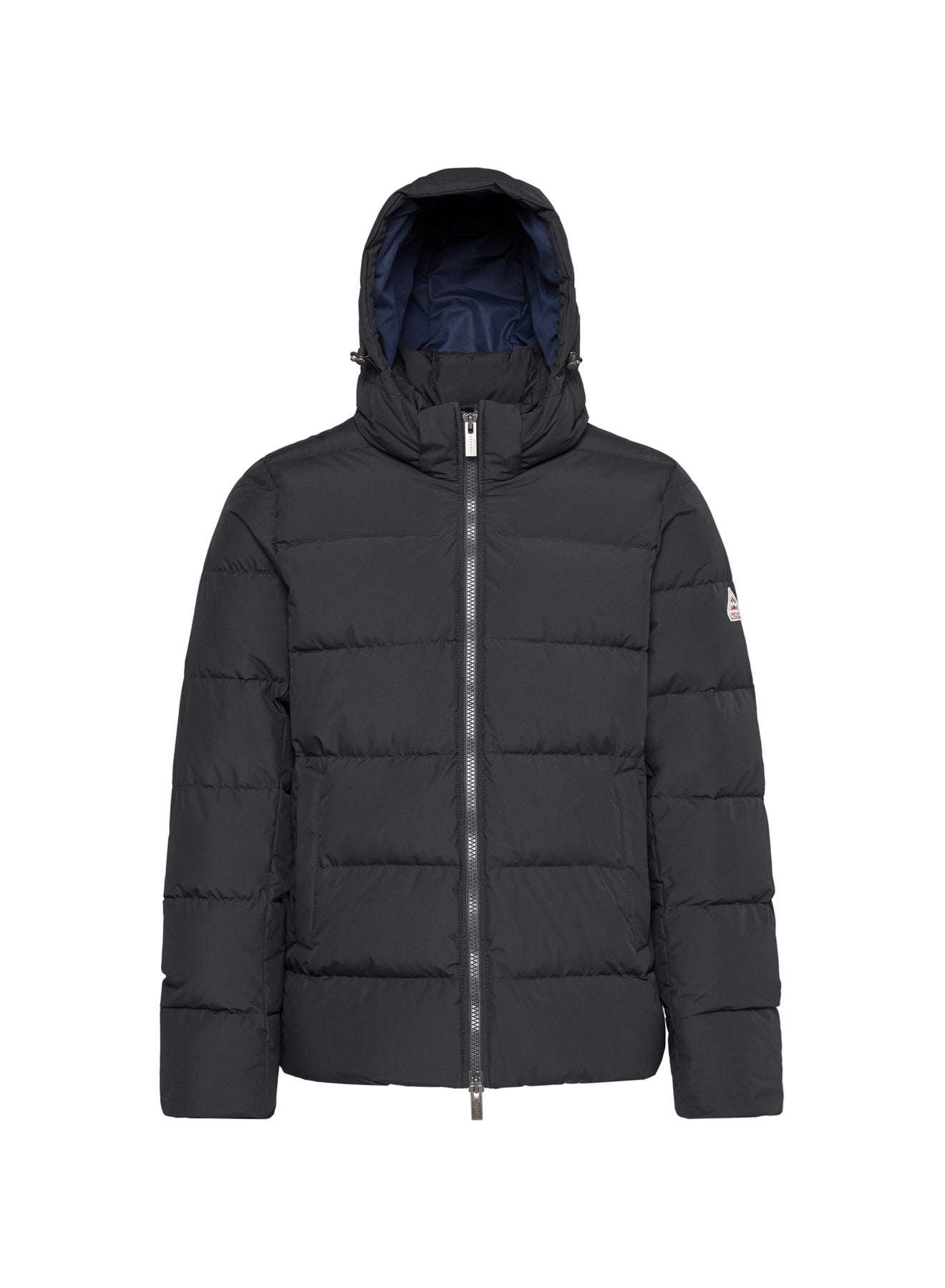 Daunenjacke mit abnehmbarer Kapuze Pyrenex Spoutnic in Schwarz