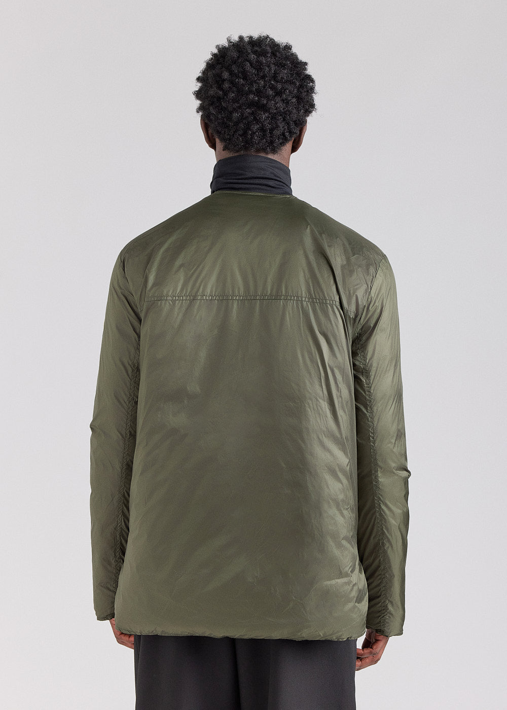 Doudoune légère réversible pour homme Pyrenex Ando deep khaki