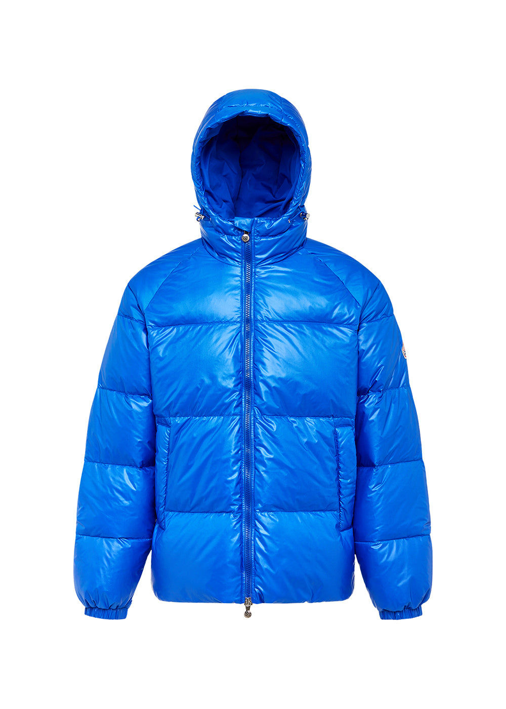 doudoune capuche sten bleue