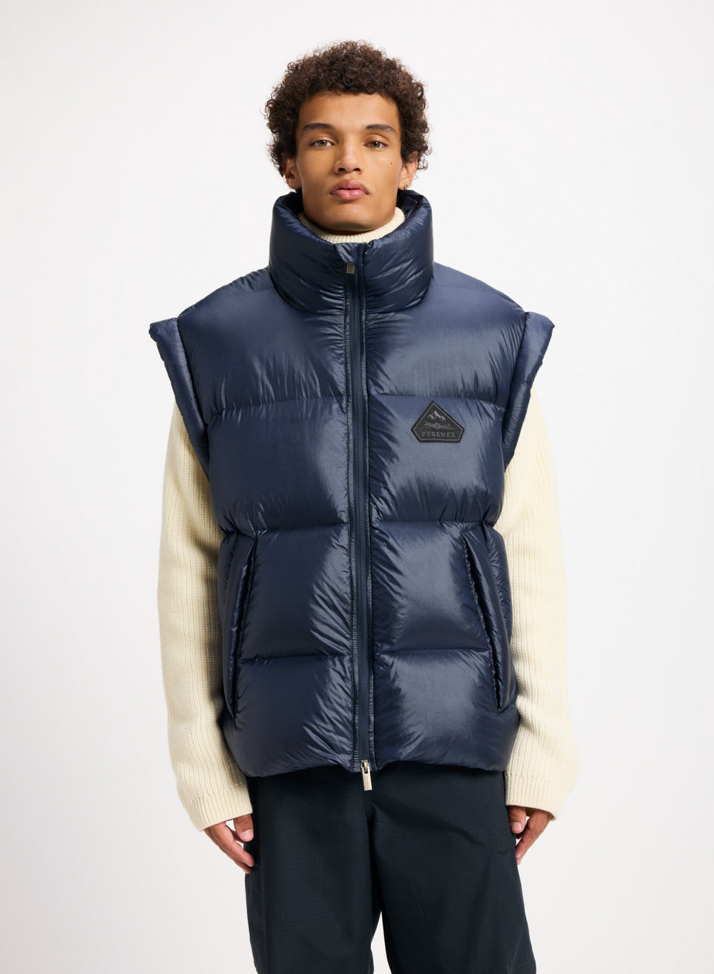 Premium sleeveless down jacket made in France Arbatan Pyrenex EN