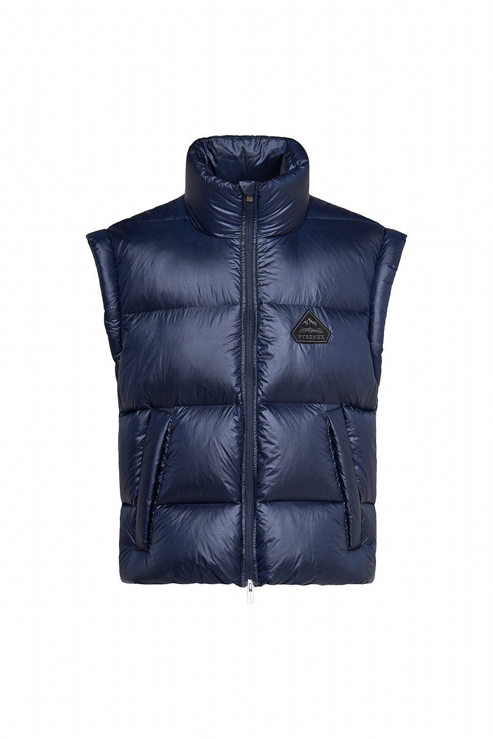 Doudoune sans manches made in Saint-Sever Pyrenex Arbatan bleu marine