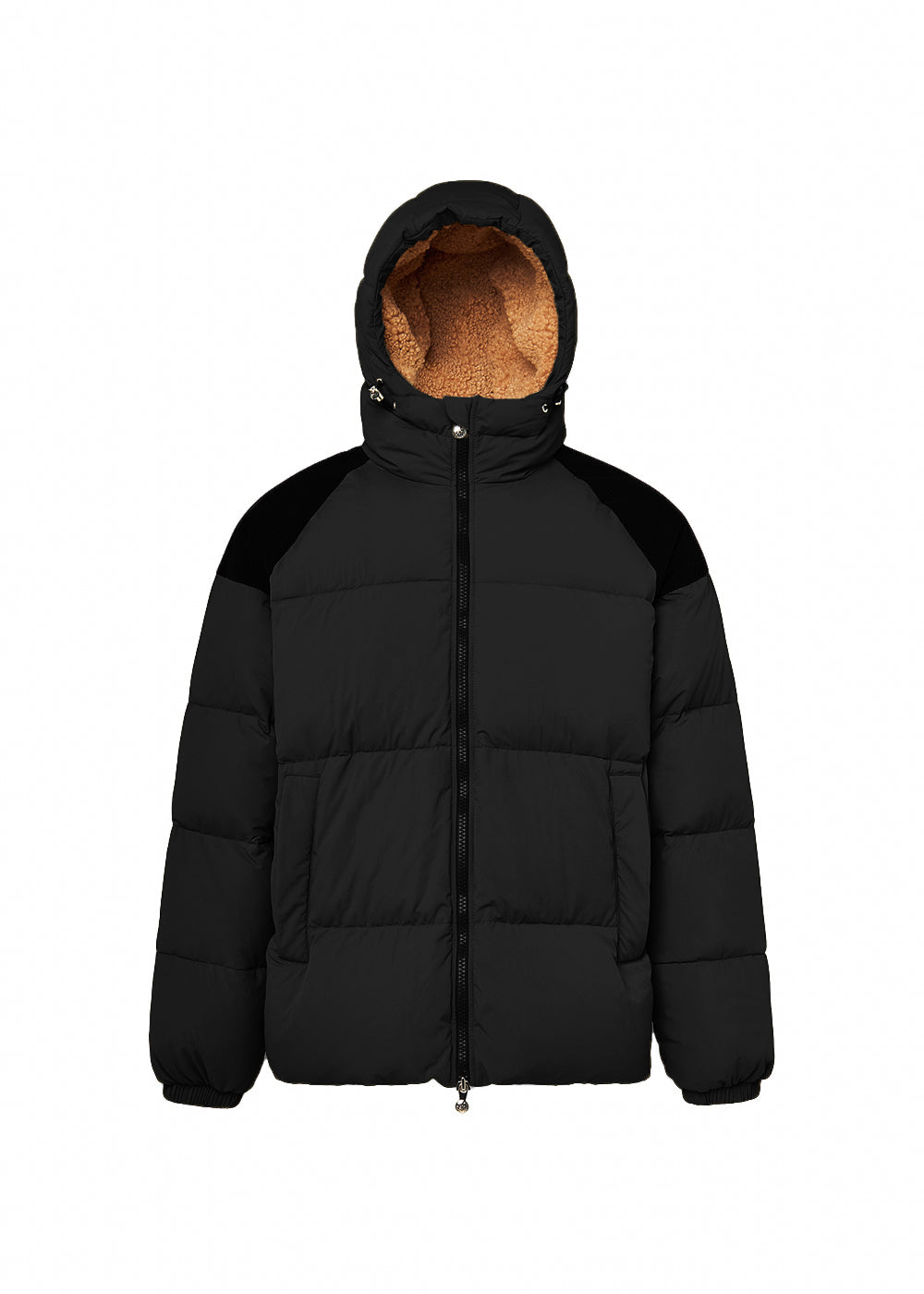 Doudoune unisexe en duvet naturel Pyrenex Retro Sten noire