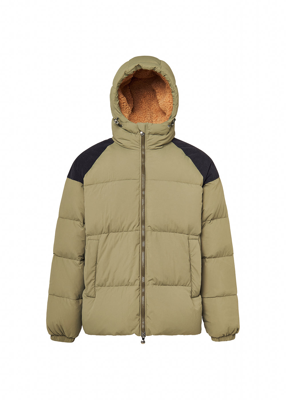 Doudoune unisexe en duvet naturel Pyrenex Retro Sten kaki