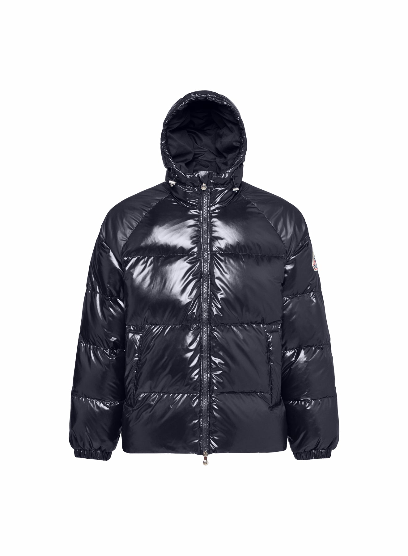 Unisex-Daunenjacke mit Kapuze Pyrenex Sten Schwarz