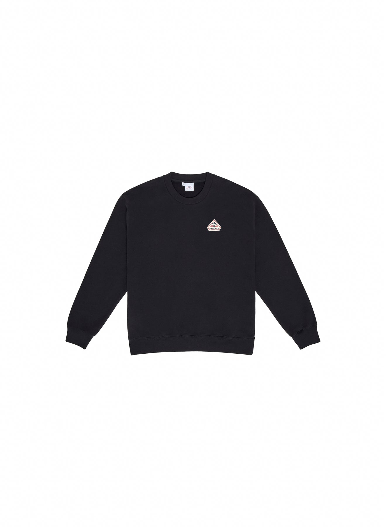 Sweatshirt en coton bio Pyrenex Escou noir