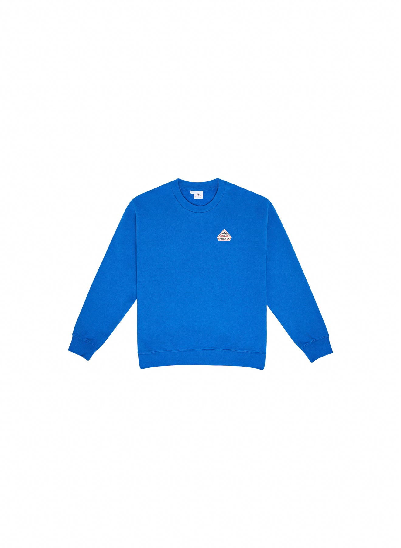 Sweatshirt en coton bio Pyrenex Escou bleu électrique