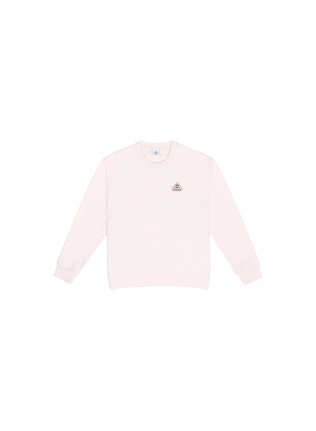 Sweatshirt en coton bio Pyrenex Escou rose poudré