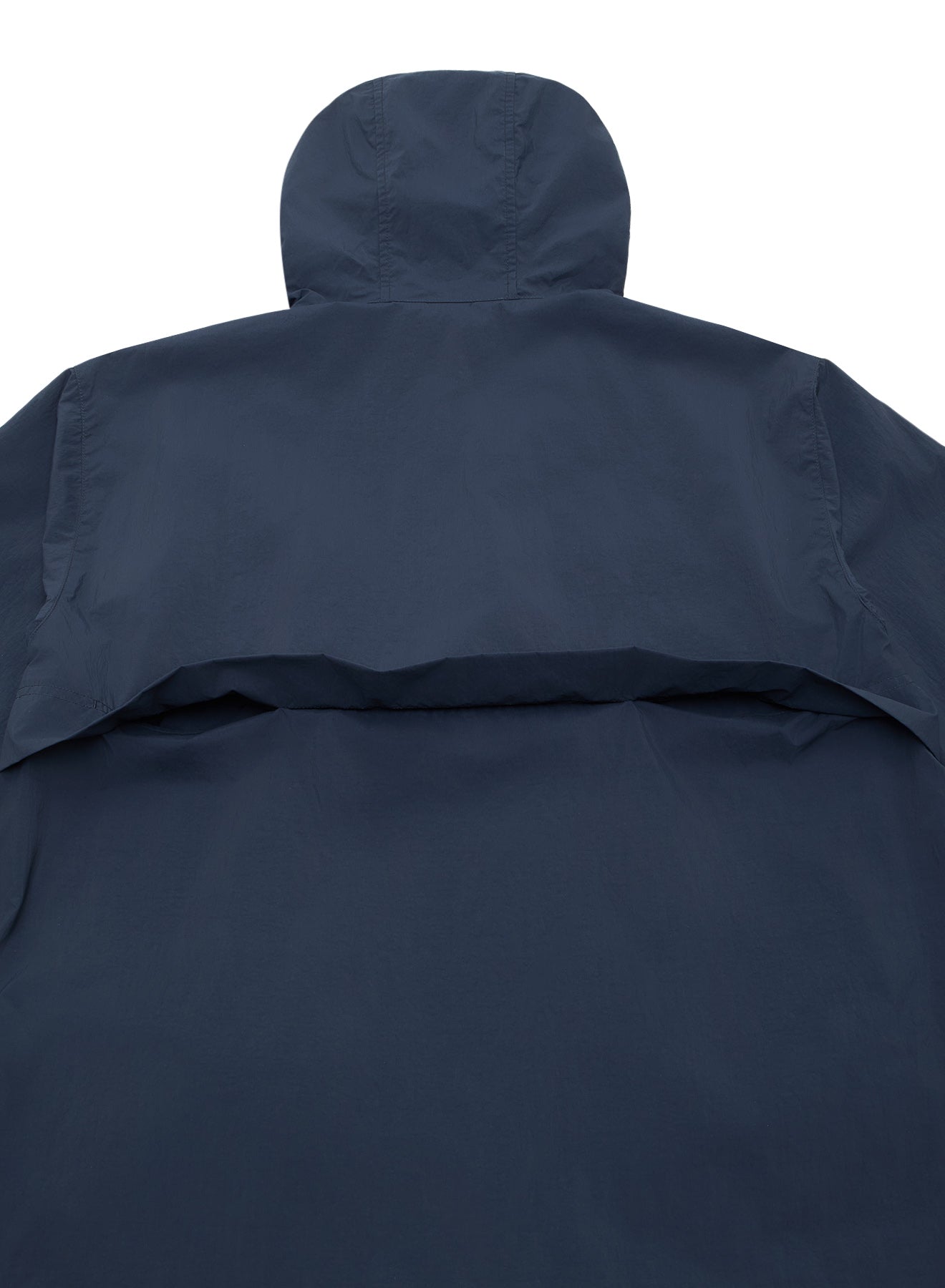 Coupe-vent unisexe à capuche Pyrenex Soulere bleu foncé