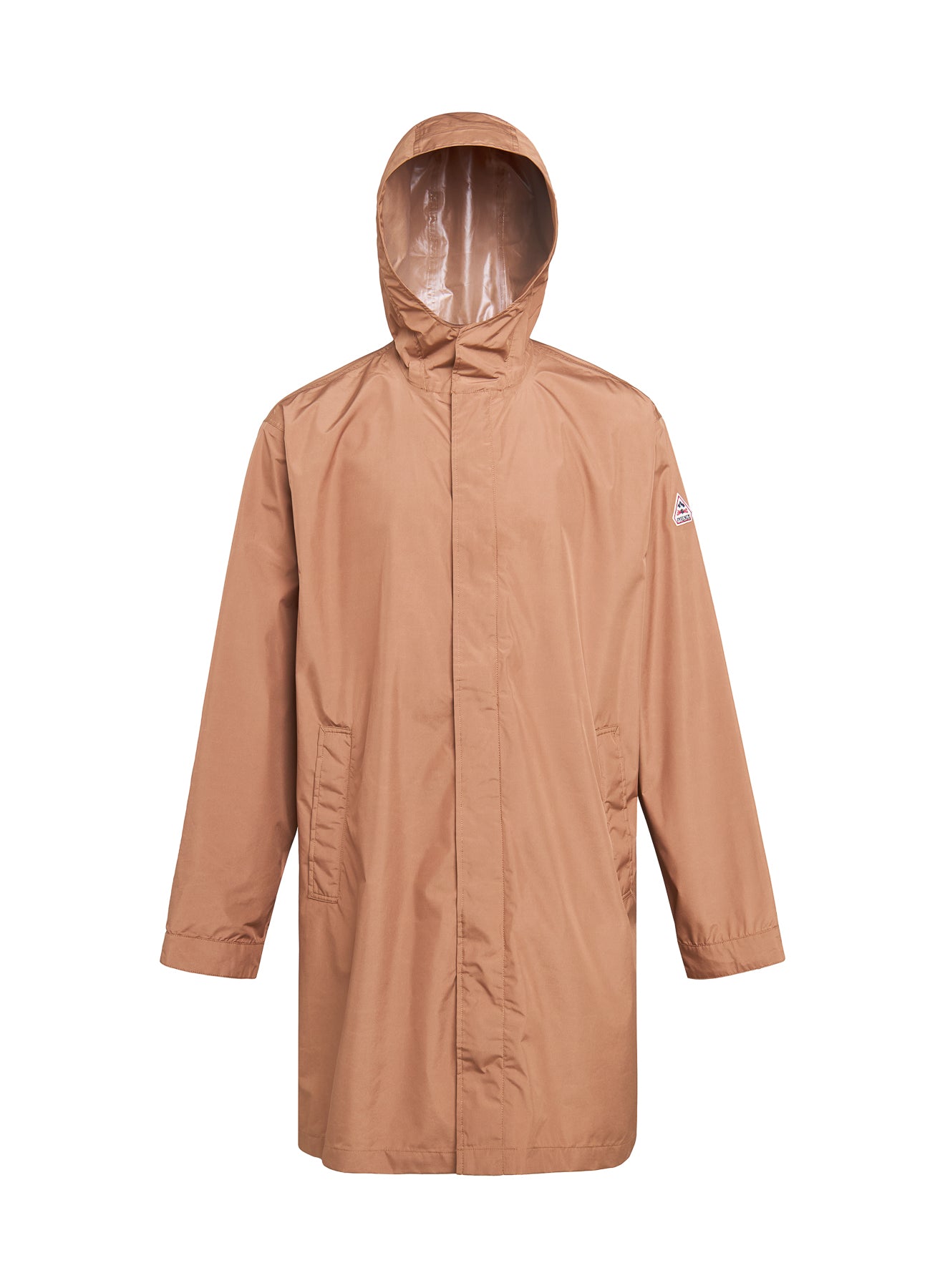 Parka longue imperméable unisexe Pyrenex Eissaure marron