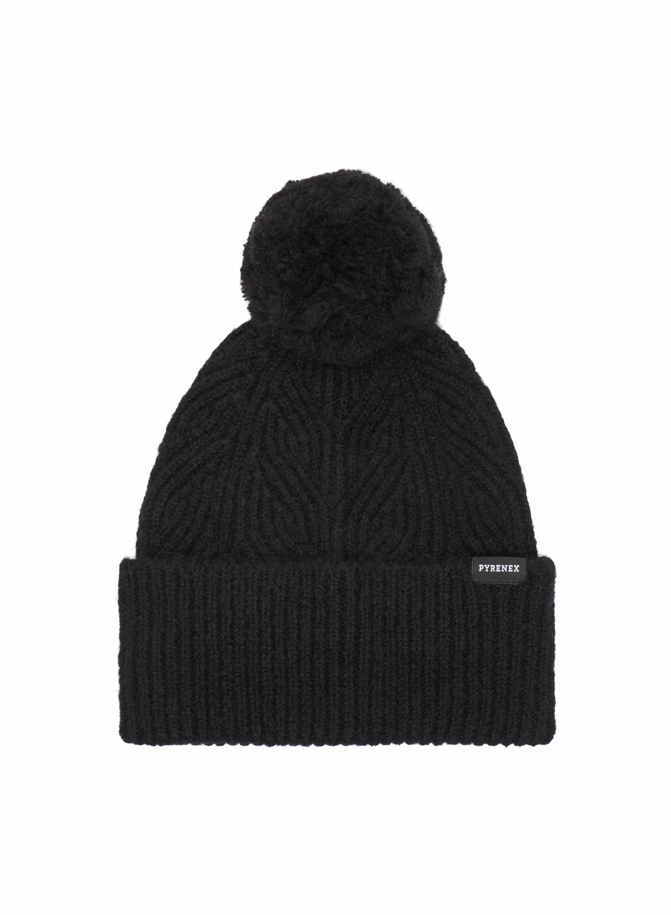 Bonnet à pompon Elur noir