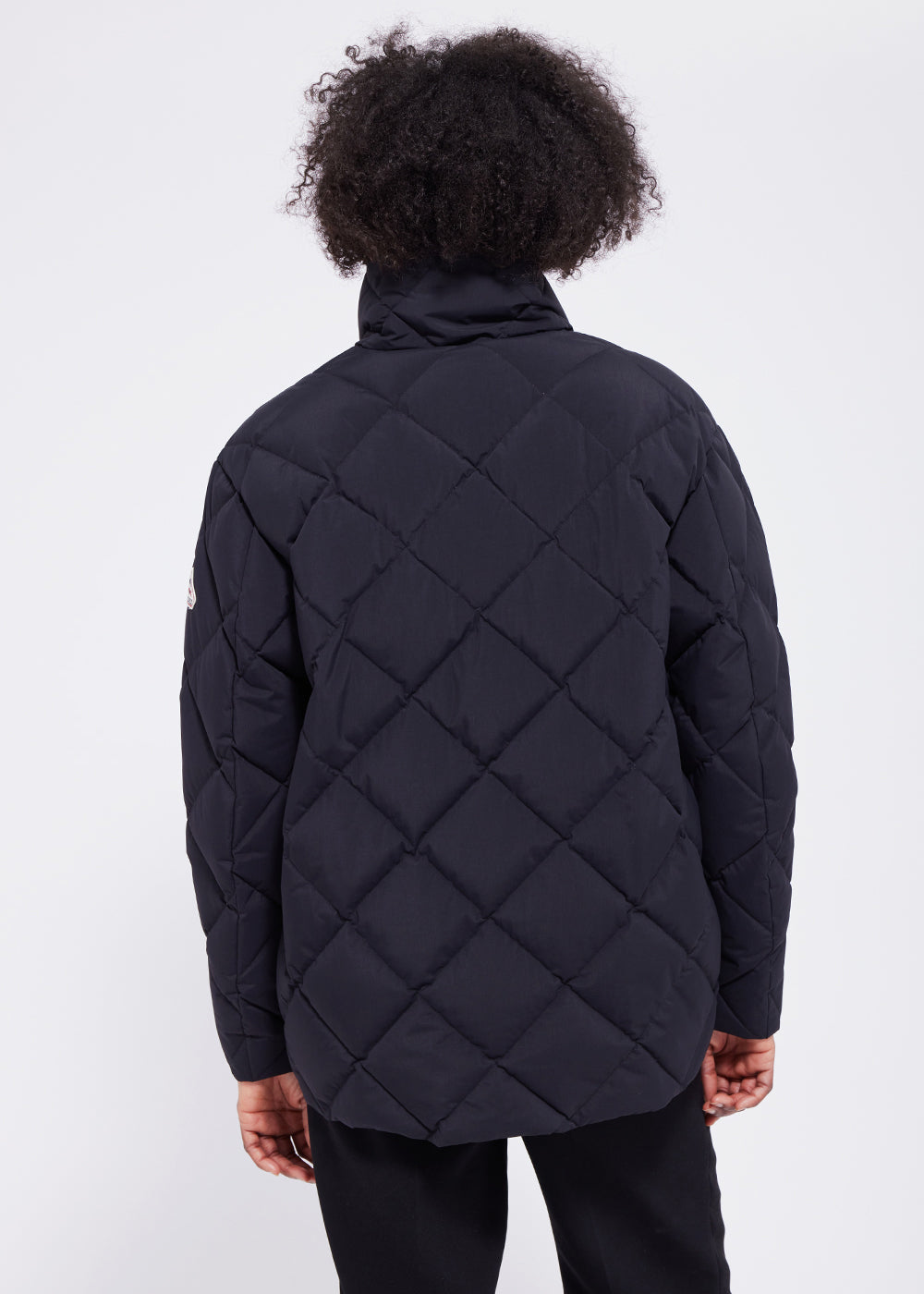 Doudoune mi-longue femme Pyrenex Valley en duvet naturel Noire