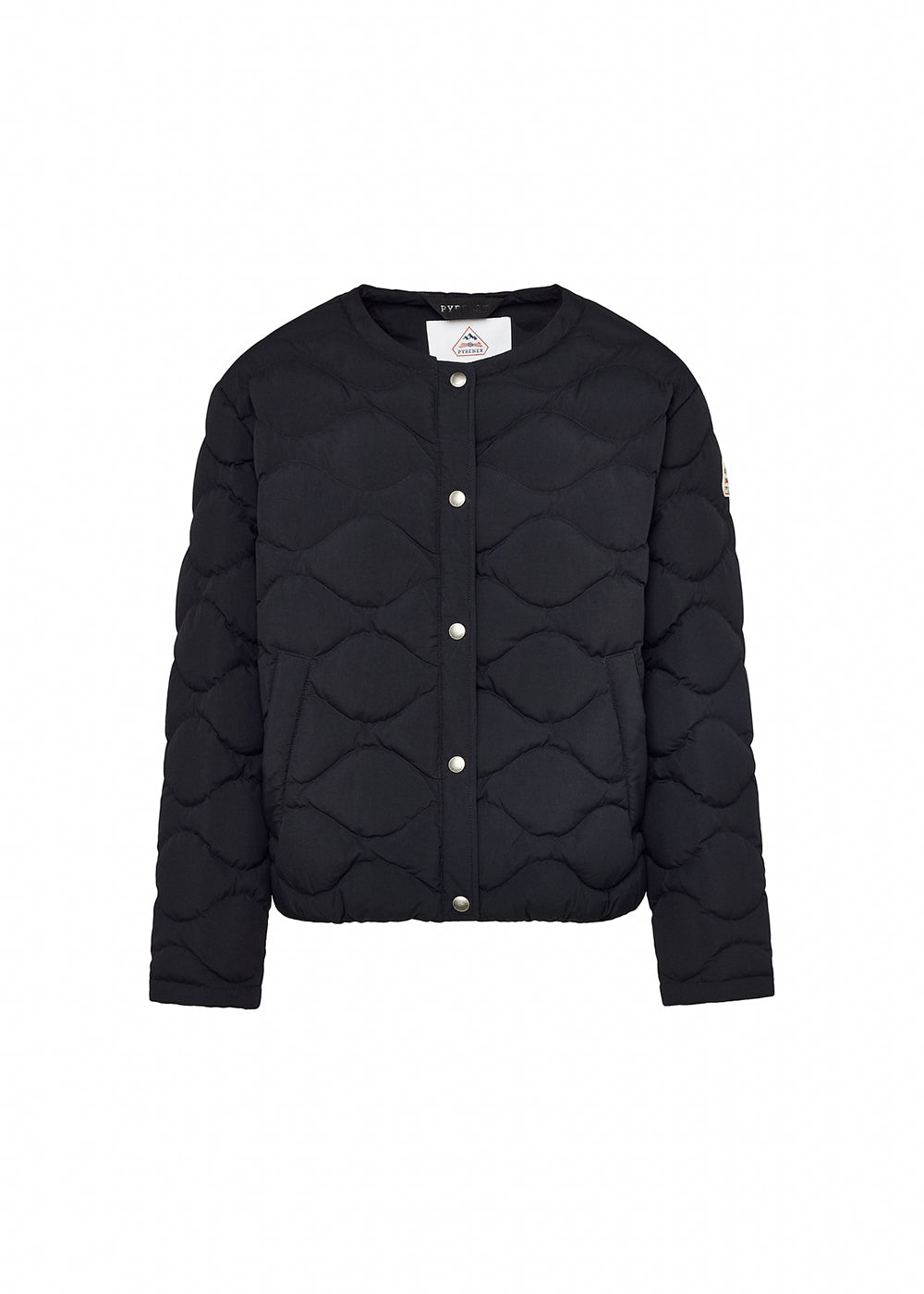 Doudoune légère Nacre pour femme noire