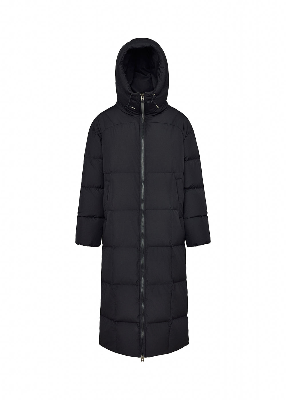 doudoune longue femme noire