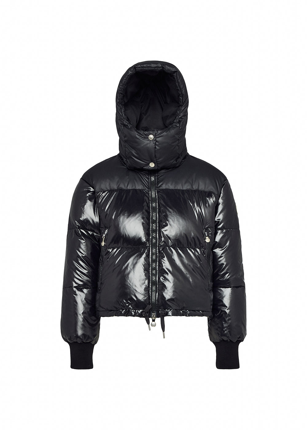 doudoune courte noire femme