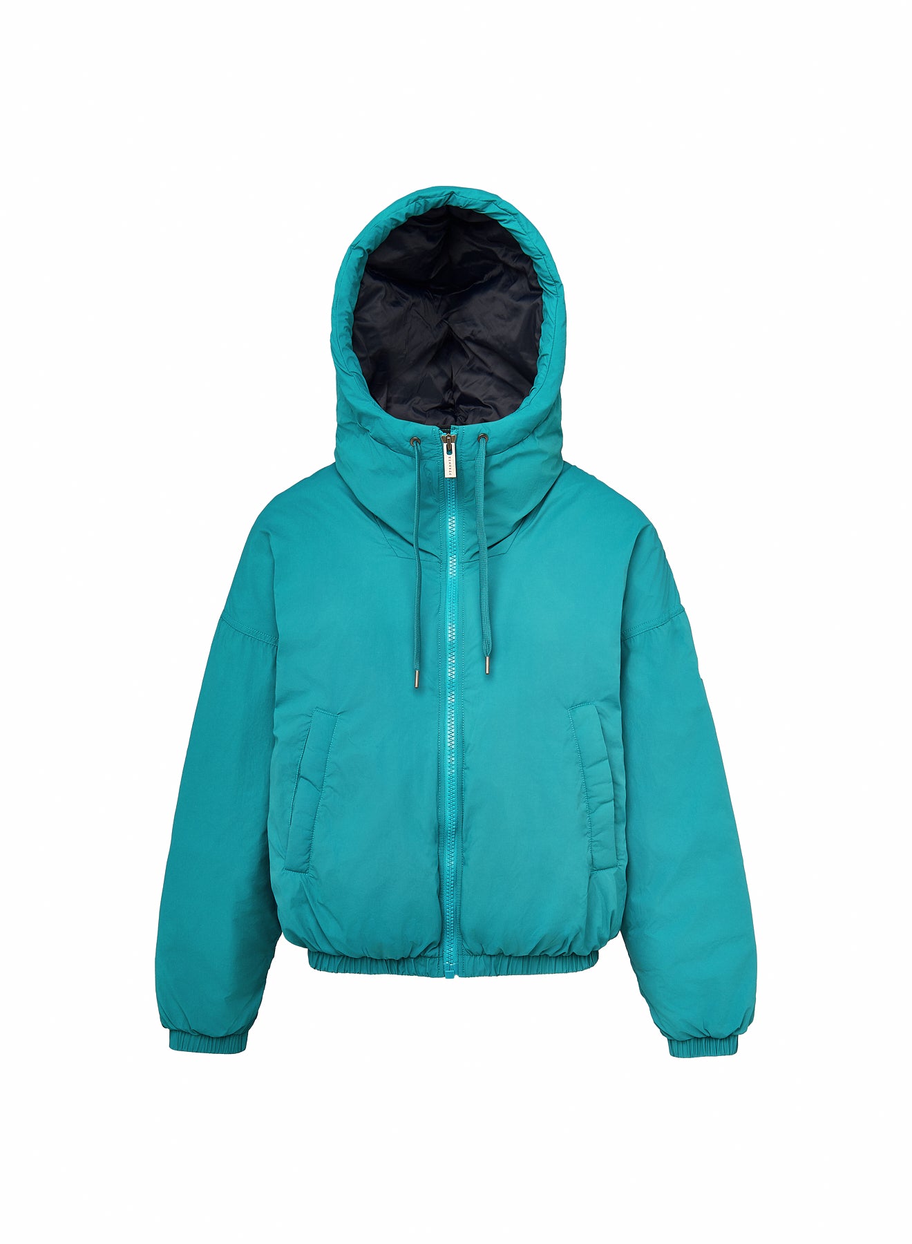 parka courte femme hiver attitude bleu