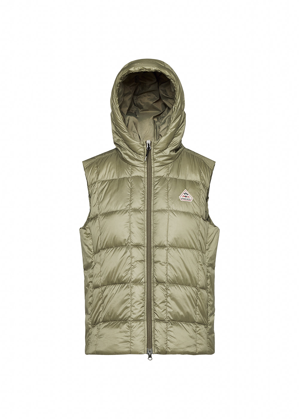 Doudoune sans manches femme bassia verte
