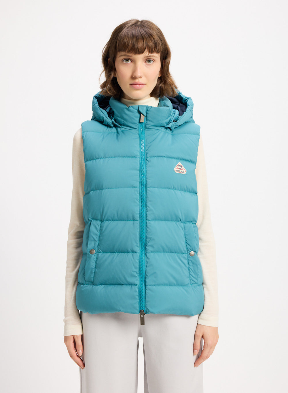 Ärmellose Daunenjacke mit Kapuze für Damen Spoutnic Pyrenex DE