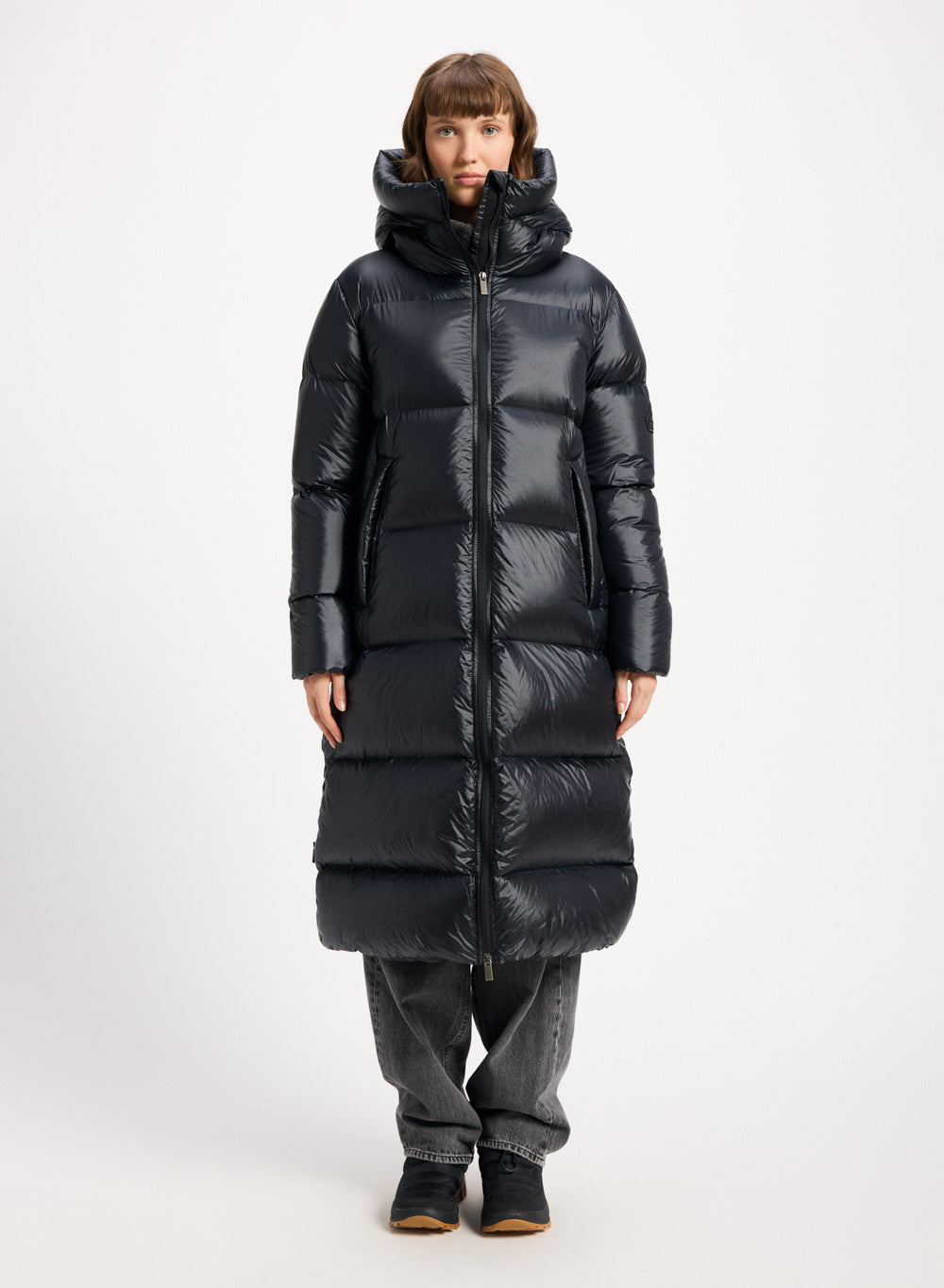 Doudoune Noir Longue Doudoune Femme Avec Capuche Doudoune Morgan