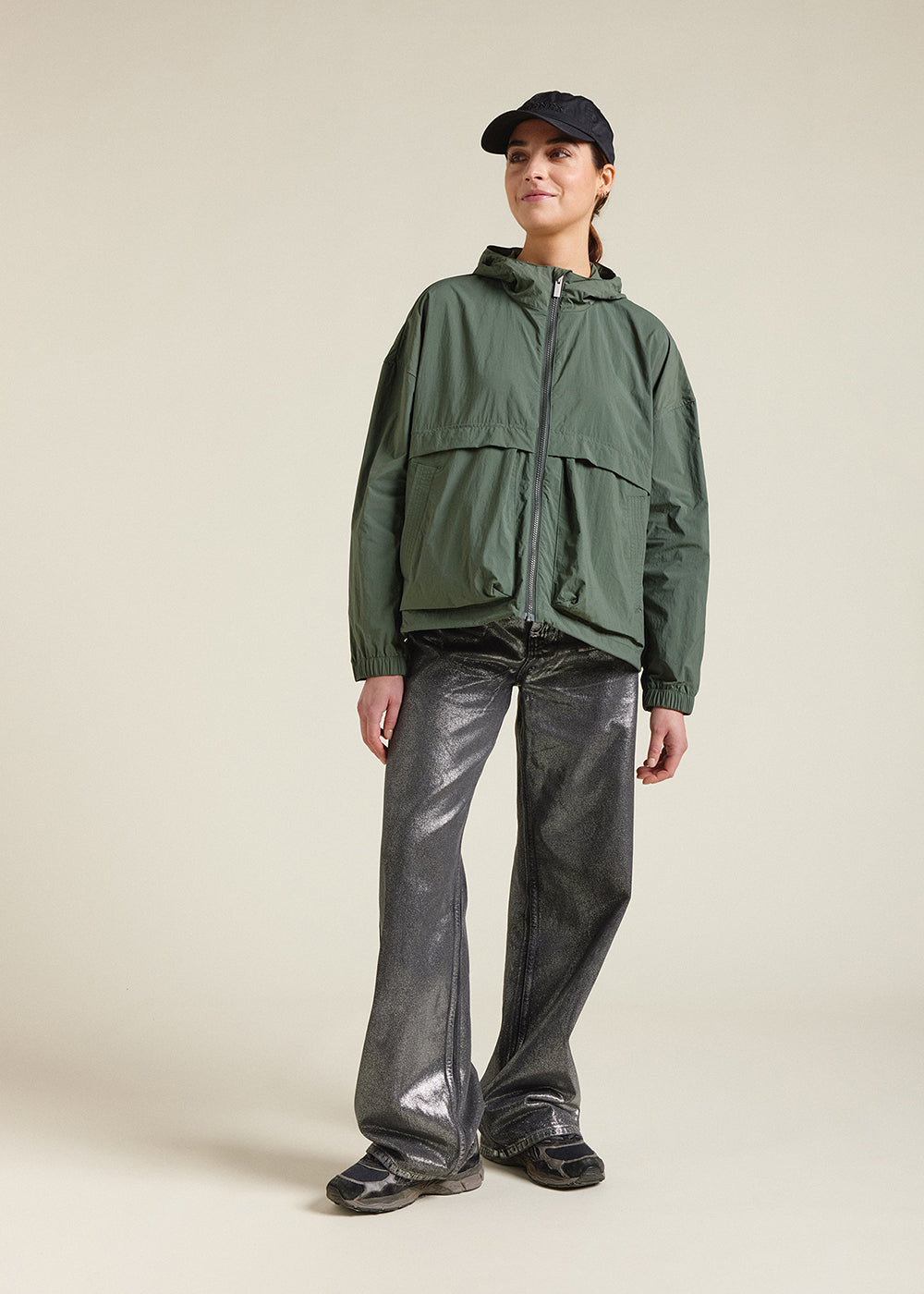 Coupe Vent Femme SALTY CREW Frits Kelp Vert - Breizh Rider Coupe Vent Femme SALTY CREW Frits Kelp Vert - Breizh Rider