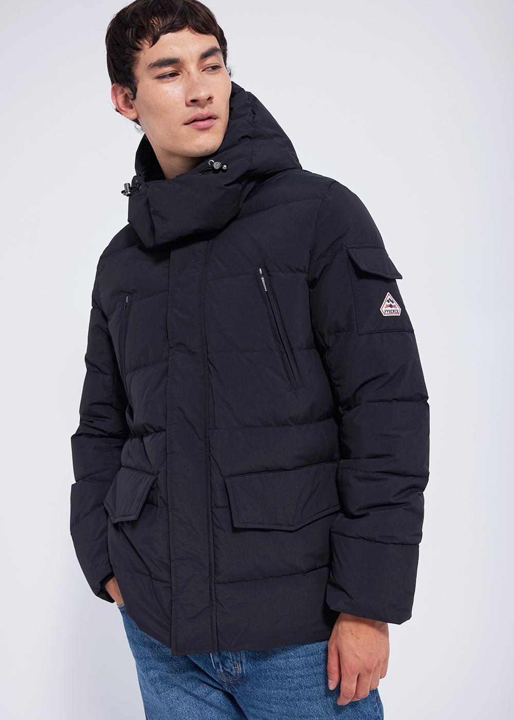 Veste en duvet d hiver pour homme avec capuche amovible Grade Pyrenex