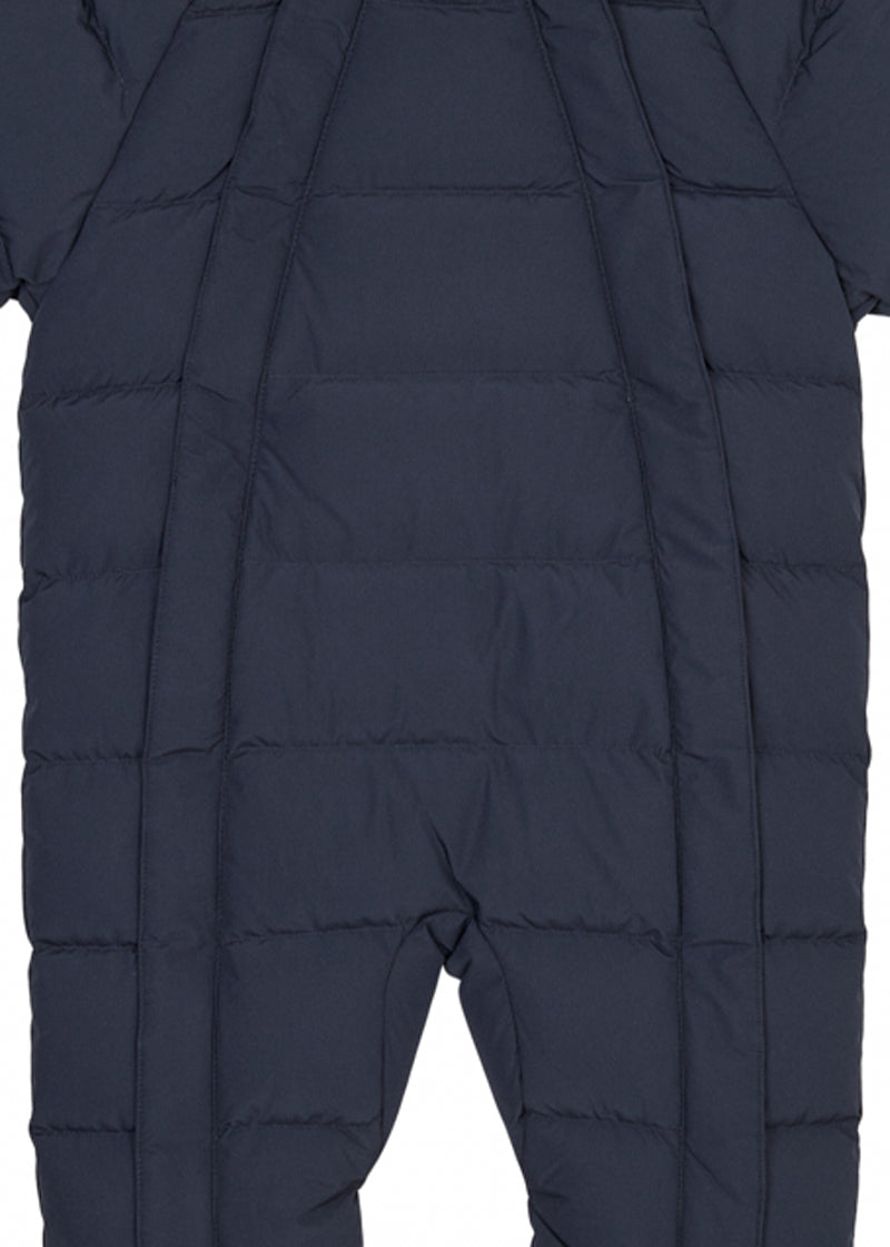 combinaison bébé bleu foncé