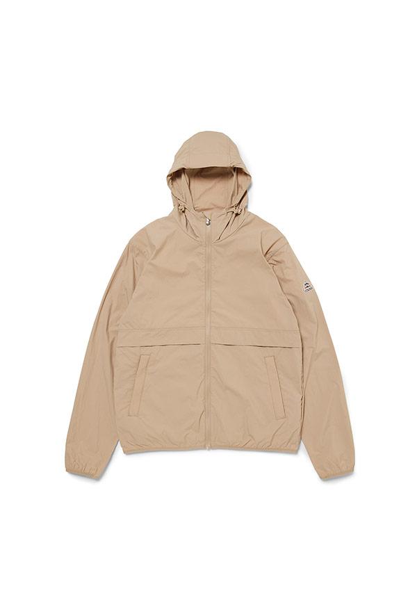 Coupe-vent unisexe à capuche Ridge Cuban sand