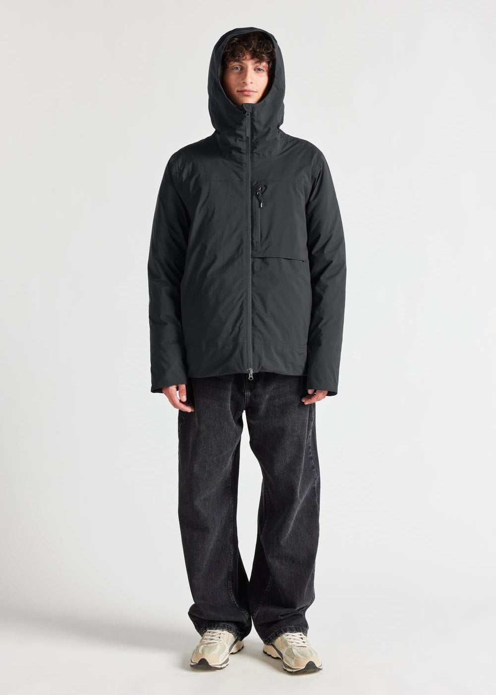 Pyrenex black men's coat best sale