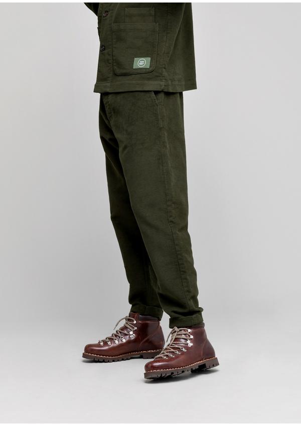 Universal Works RB Chino Trousers (Loose/Tapered) - Olive Green I Article.