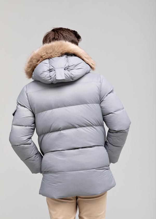 Boy down jacket Authentic Matte with synthetic fur - Pyrenex