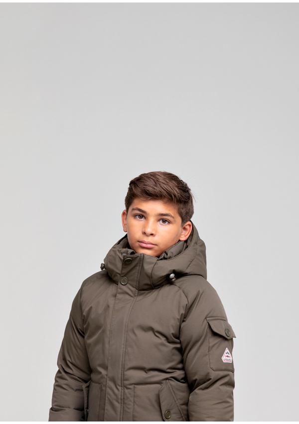 Boy down jacket with real fur Jami - Pyrenex