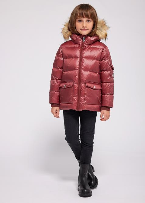 Little Authentic Shiny faux fur 2 to 6 years old | Pyrenex