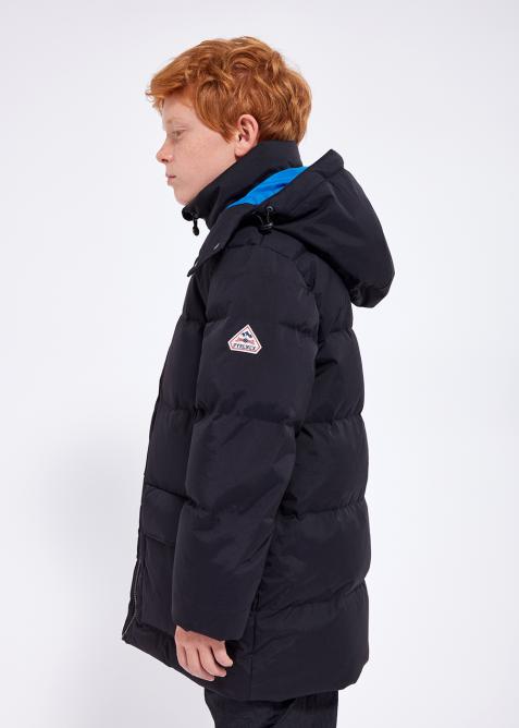 Warm hooded down jacket kids Evolve | Pyrenex