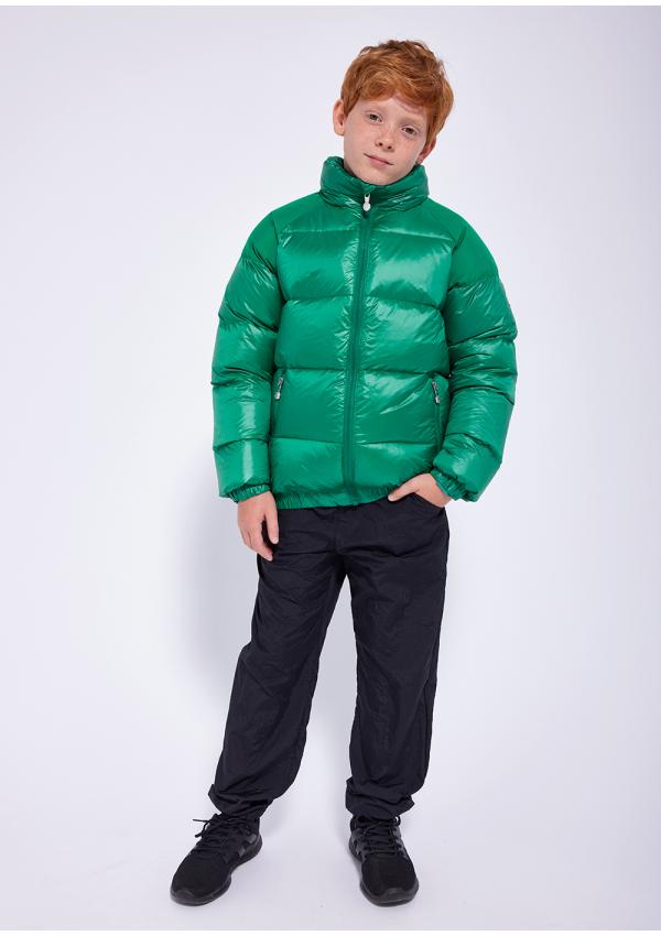 Vintage shiny down jacket for kids Mythic | Pyrenex