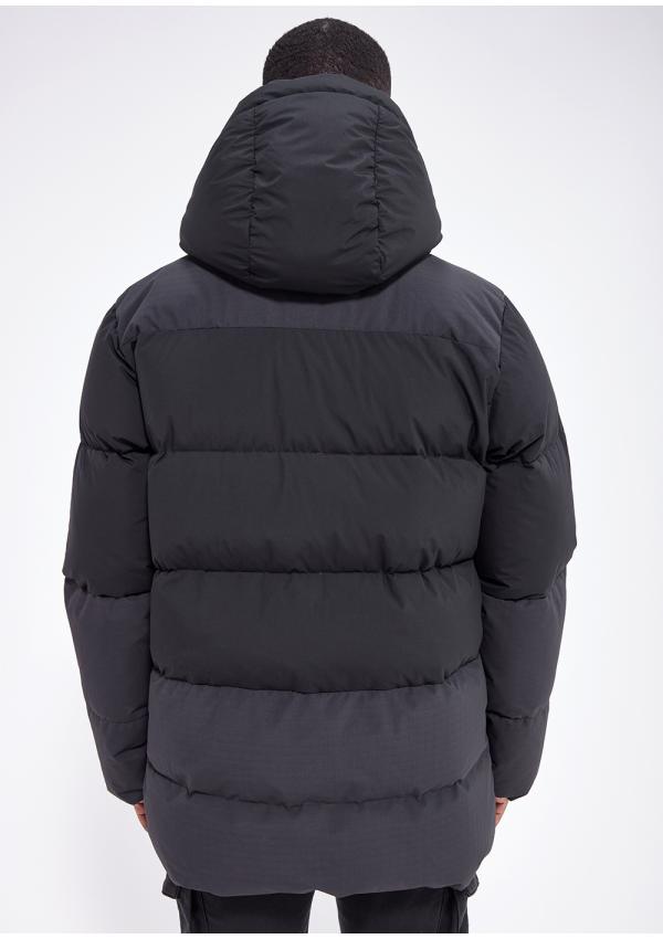 Men hooded warm down jacket Alpha | Pyrenex
