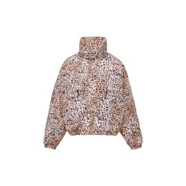 Pyrenex x Roseanna Friday women down jacket leopard print
