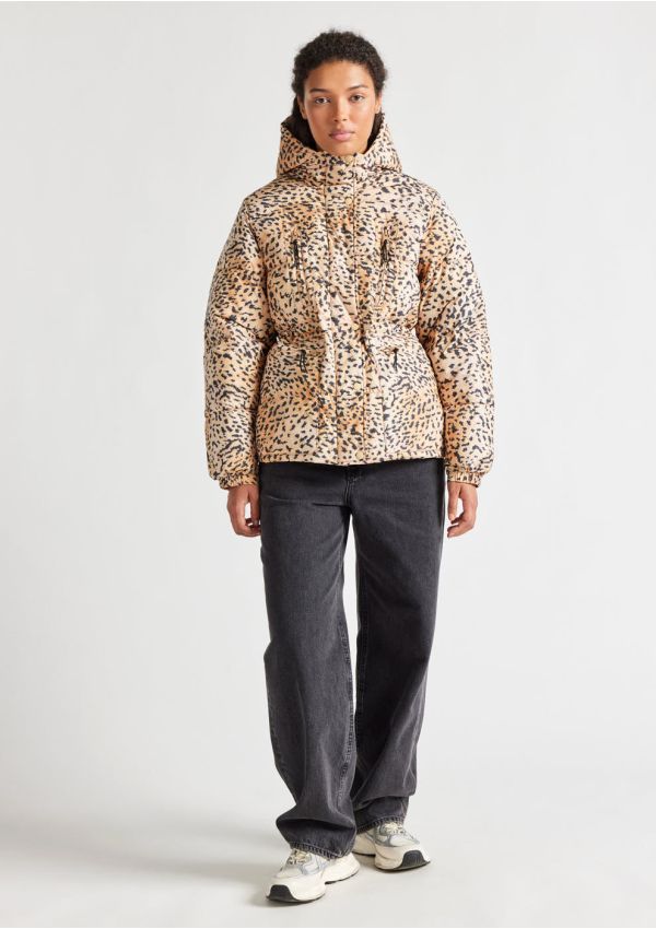 Pyrenex x Roseanna Talitha women down jacket leopard print