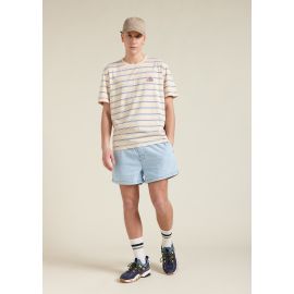 Unisex striped T-shirt in organic cotton Pyrenex Horizon