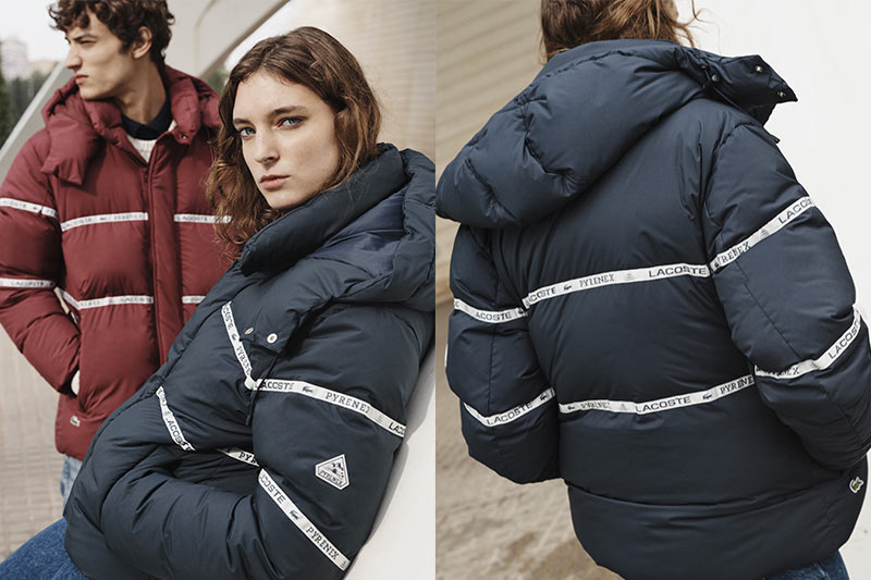 Lacoste x Pyrenex: Ikonen des Winters