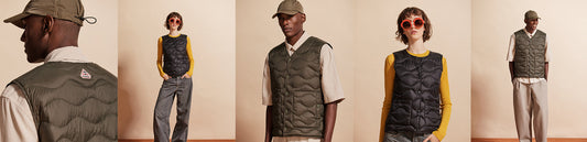 Doudoune sans manches : l'allié du printemps en ville
