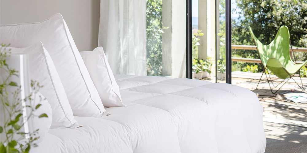 The summer comforter, a good idea when temperatures are milder