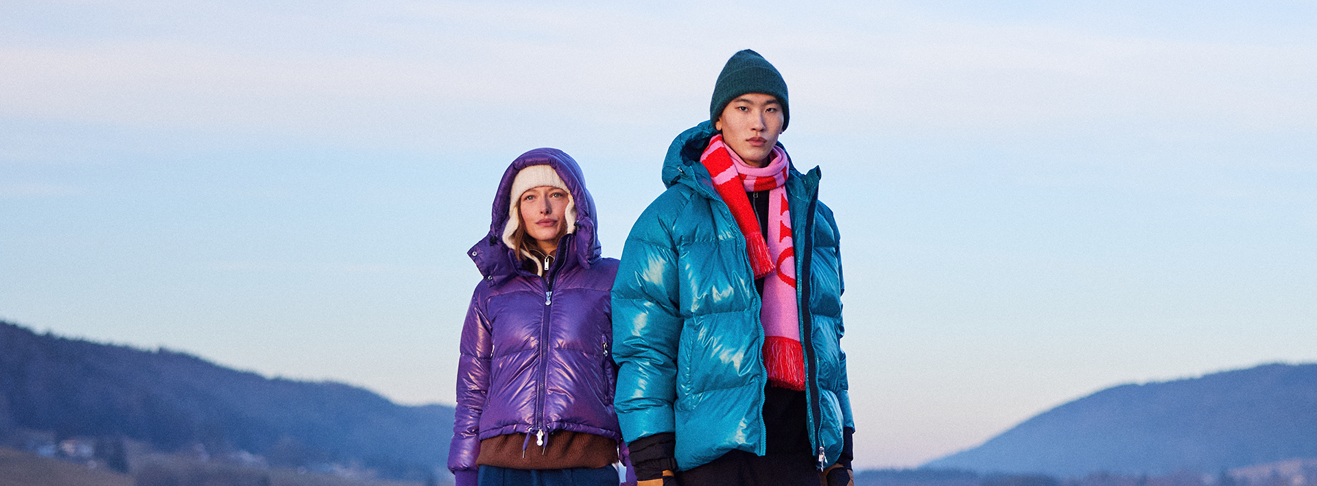 Mythische Vintage-Daunenjacken